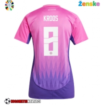 Ženske Nogometnih dresov Nemčija Toni Kroos #8 Gostujoči EP 2024 Kratki rokavi